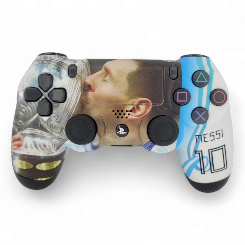 Joystick Playstation 4 Diseno Messi Seleccion Dualshock 4 Mando Generico