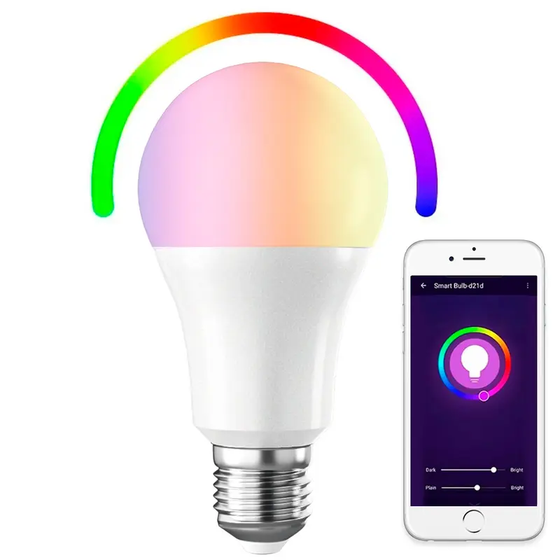 Foco Wifi Rgb Led Smart 9w Gadnic